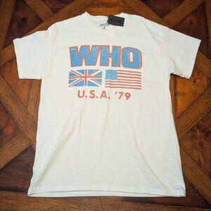 Junk Food The Who '79 Tour Tee Shirt - NWT - Size Medium